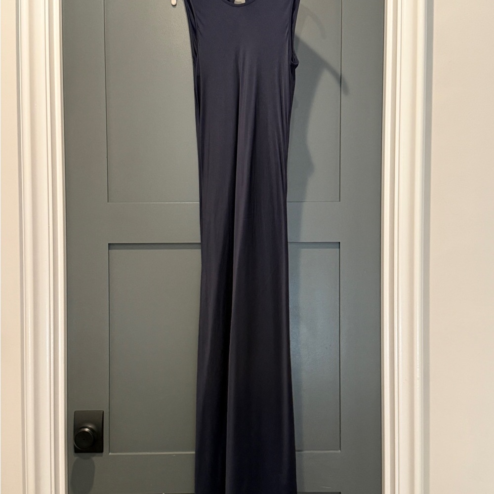 Quince Midnight Blue Maxi Dress